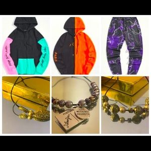 Hoodies XL $30 each, Bracelets $3.00 each.All purchases go towards our mission💜